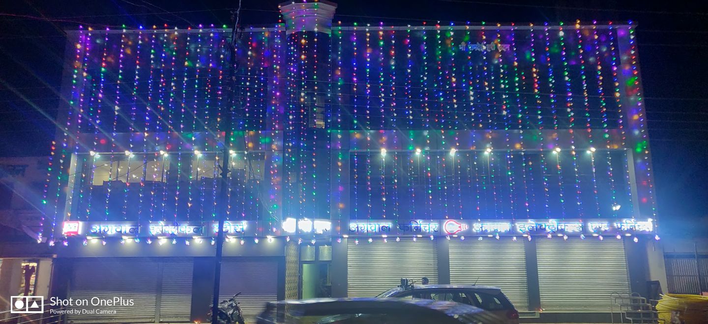 Agrwal eletrical store showroom interiors