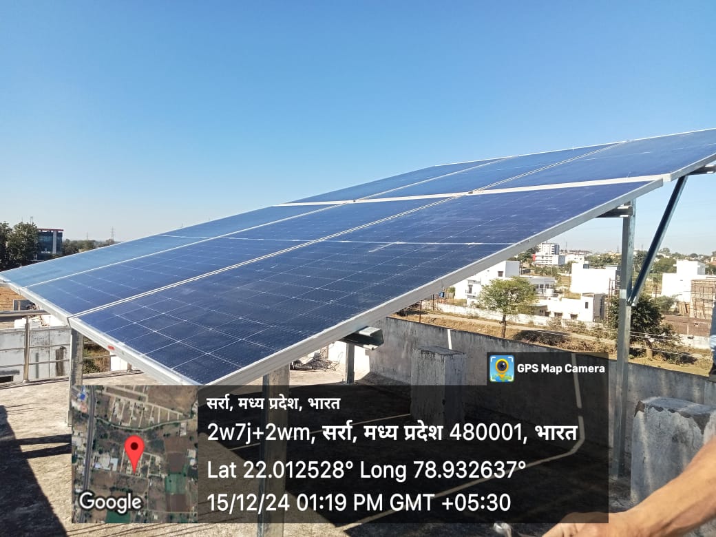 Solar installation project gallery image