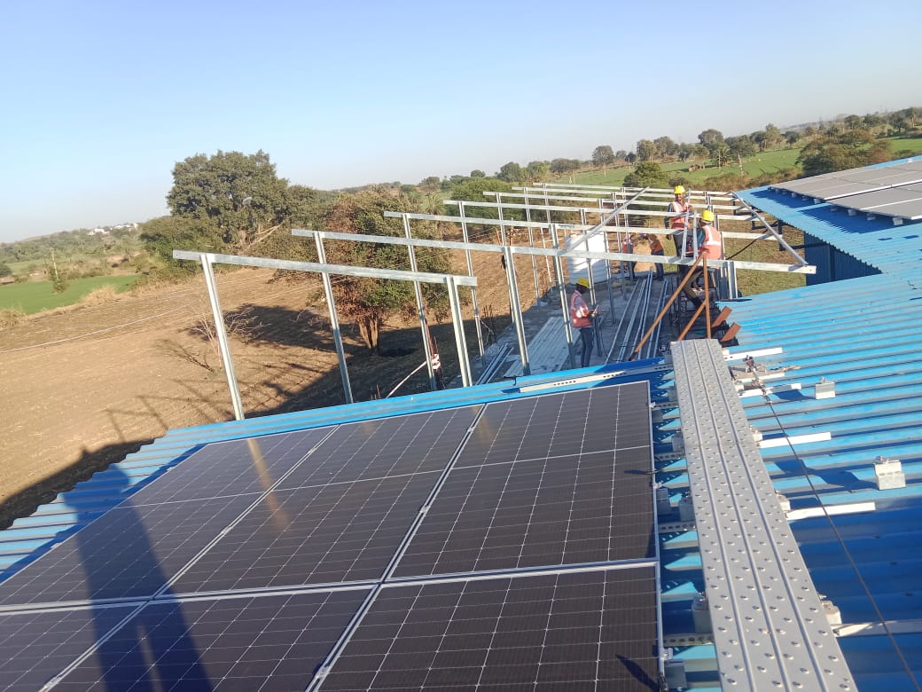 Solar installation project gallery image