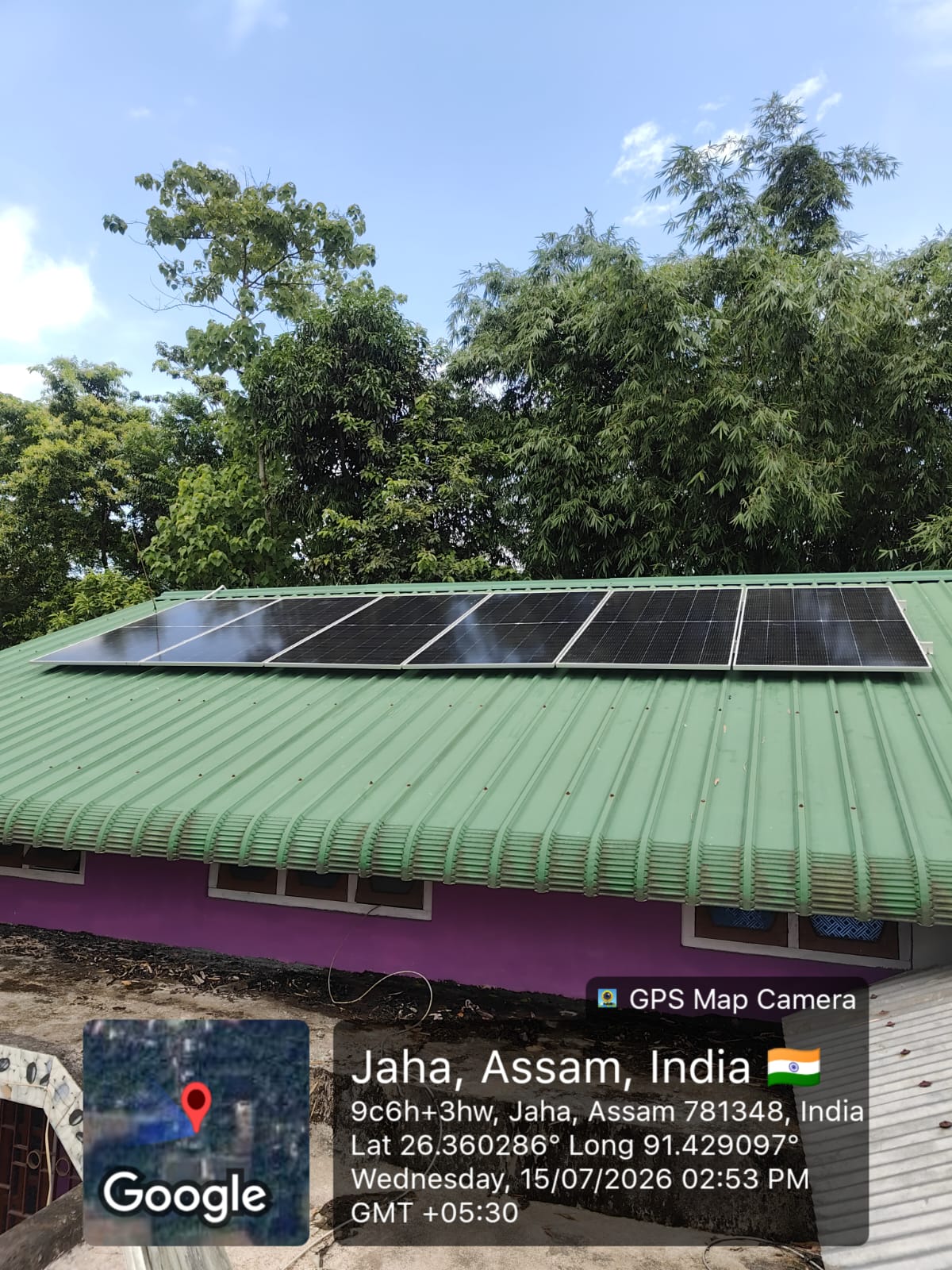 Solar Installation View