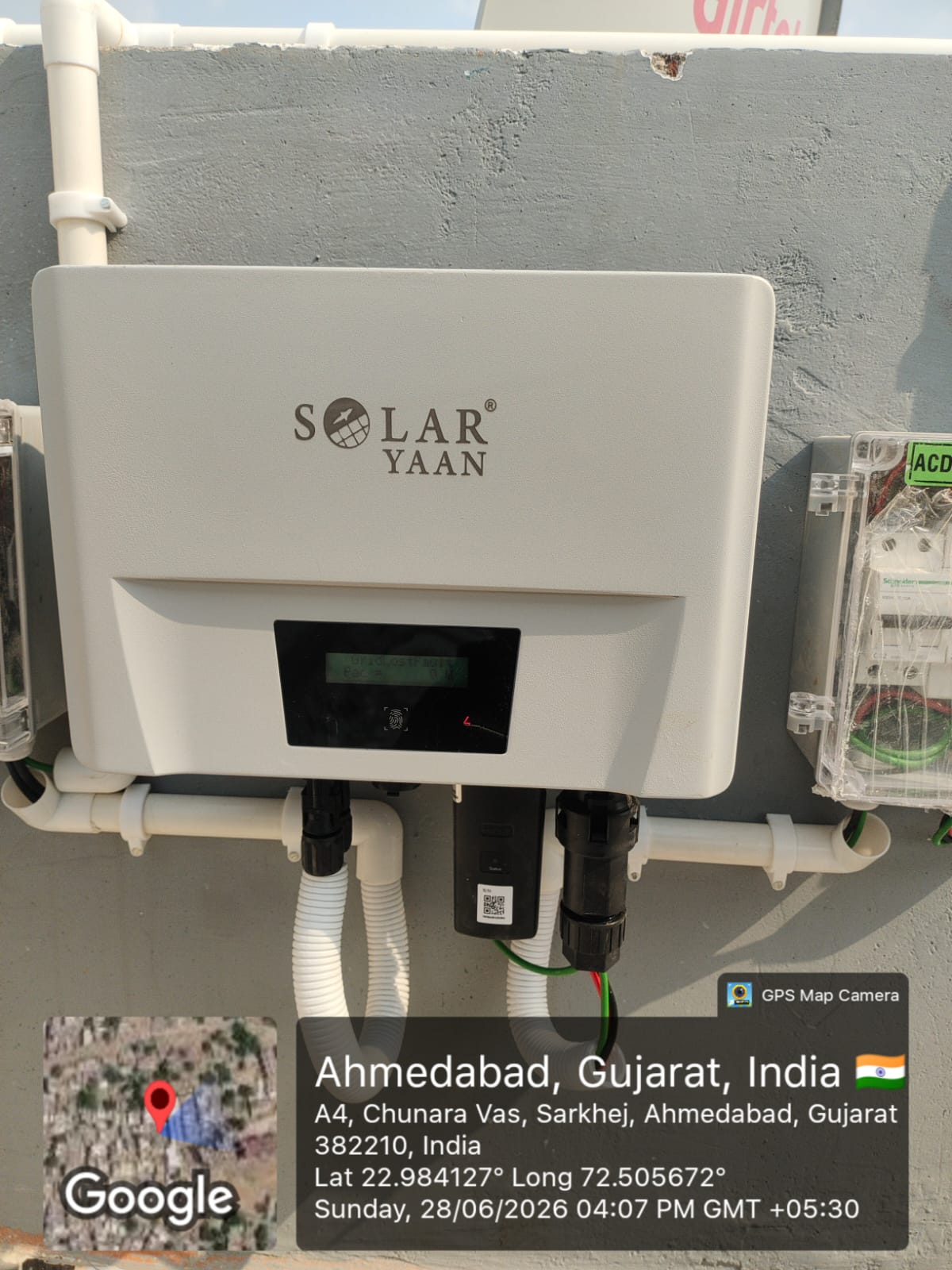 Solar Installation View