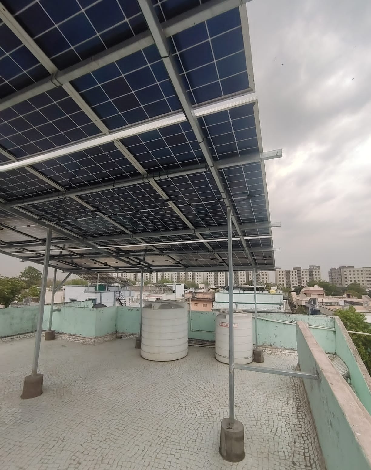 Solar Installation View