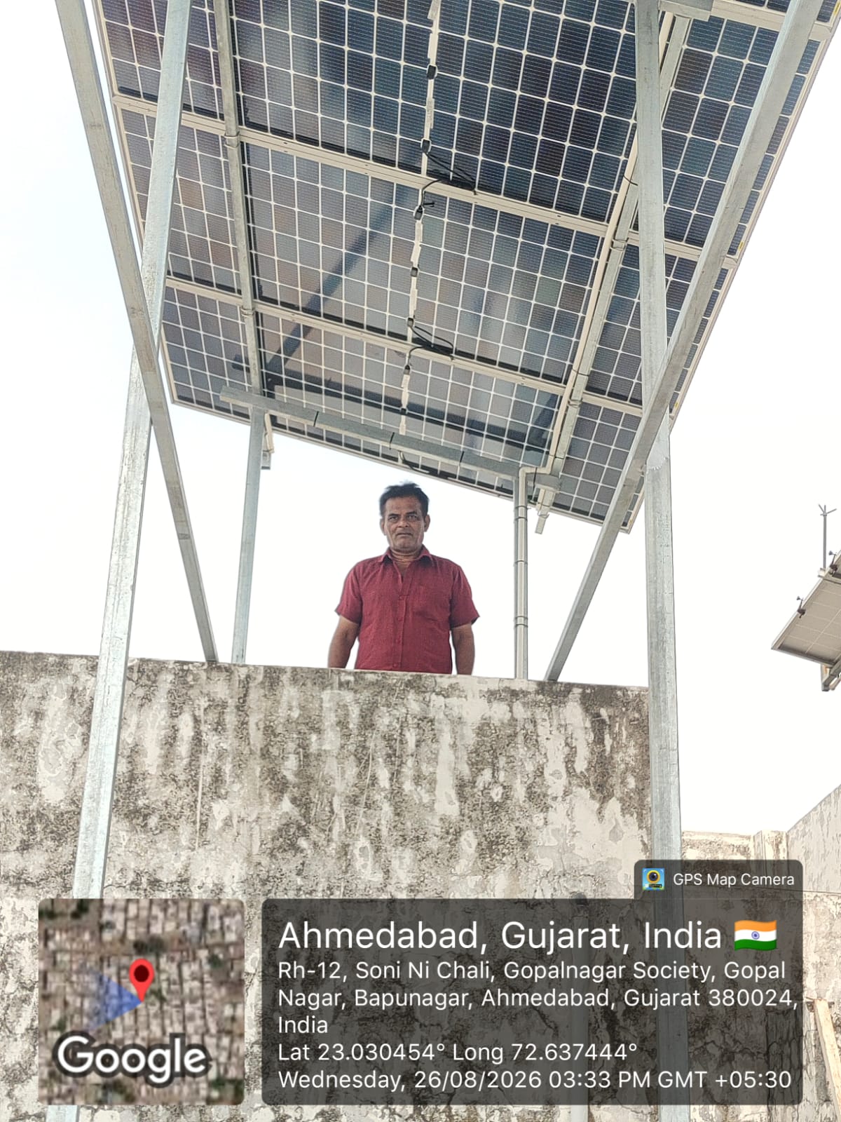 Solar Installation View