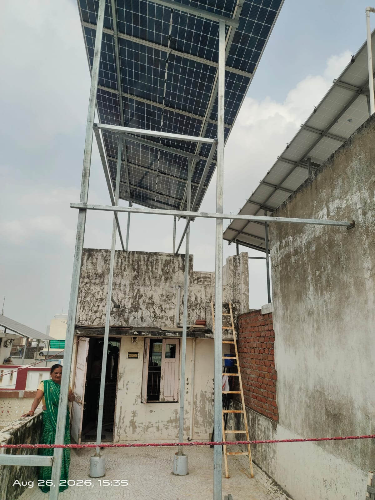 Solar Installation View