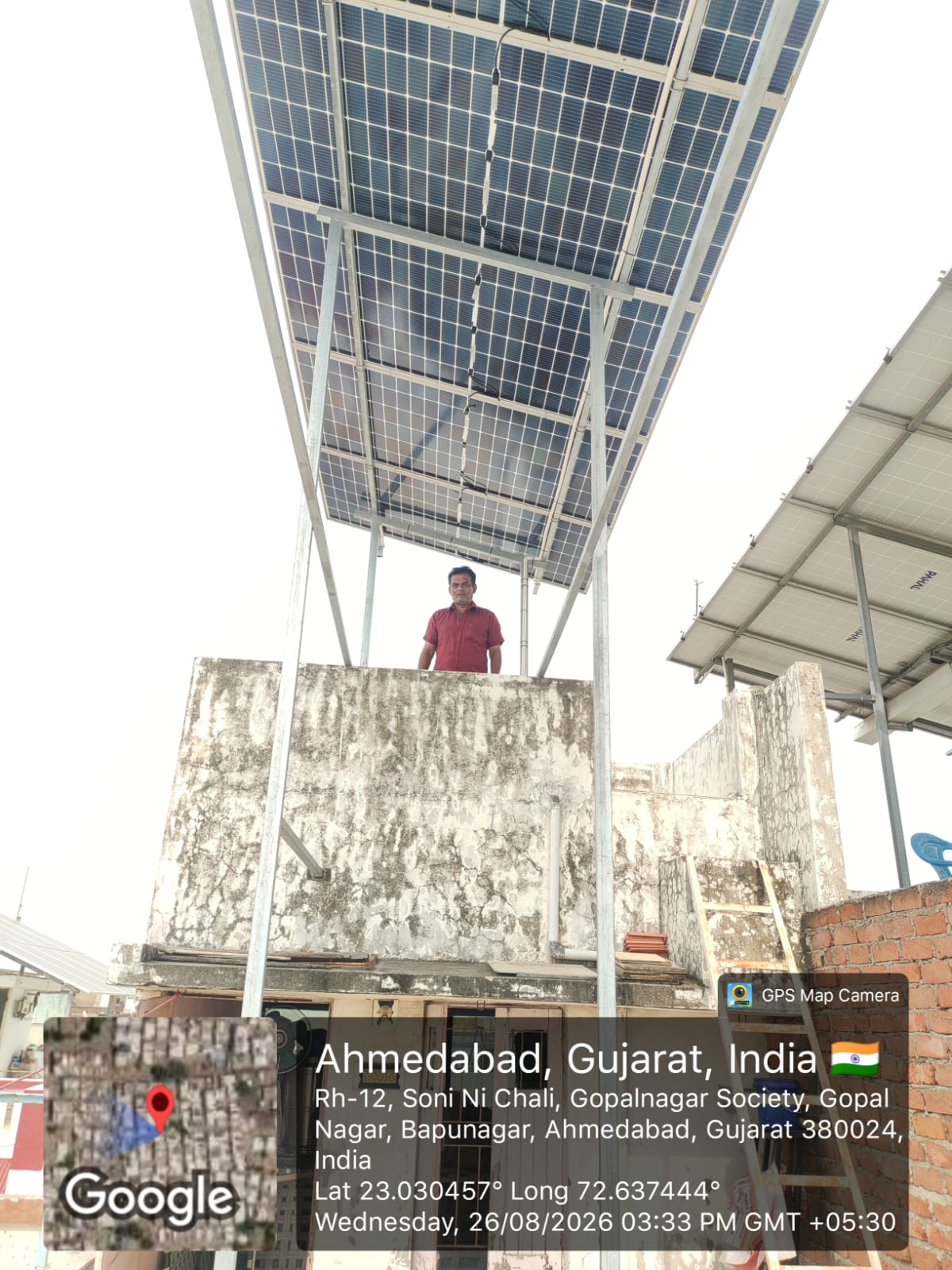 Solar Installation View