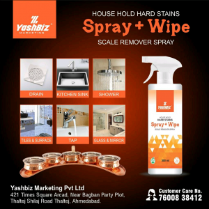Yashbiz Scale Remover Spray+ Wpie