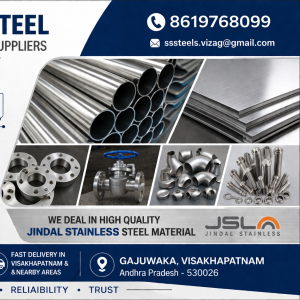 Stainless steel pipe dealers in Visakhapatnam