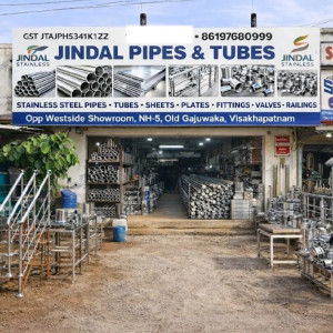 Jindal Stainless steel 304 316 pipe suppliers disturbutors in Visakhapatnam
