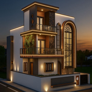 Construction 4B2HK Double Height Bungalow