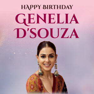 Genelia D'souza Birthday