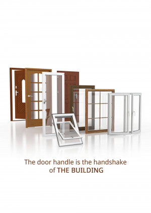 Collage of different door and window designs