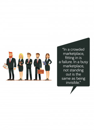 Business Team With Motivational Quote Banner For X