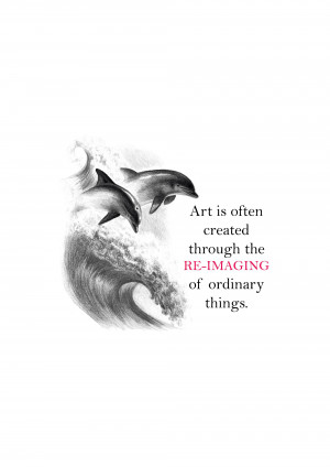 Abstract pattern with lines and shapes