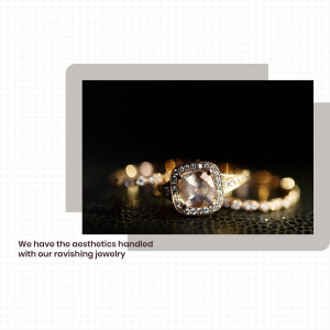 Close-up of a sparkling diamond ring with a gold band