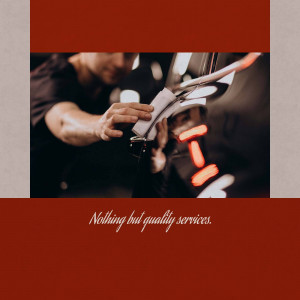 Barber giving a haircut to a man with a clipper