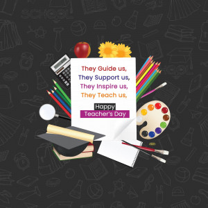 Abstract pattern with geometric shapes and lines