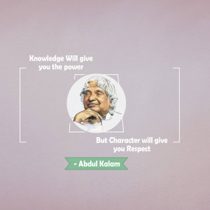 A.P.J. Abdul Kalam Quote Banner For Pinterest