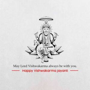 Happy Vishwakarma Jayanti Graphic For Instagram
