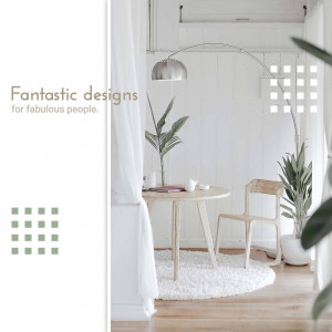 Bright and airy living room with minimalist decor