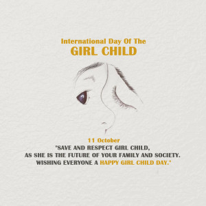 Illustration for International Day of the Girl Child