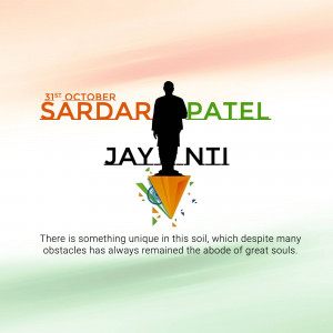 Image commemorating Sardar Vallabhbhai Patel's birthday