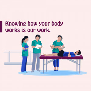 Illustration of healthcare professionals discussing a patient's condition.