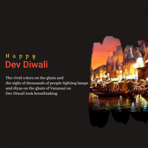 Diwali celebration at Varanasi Ghats with lamps and vibrant colors