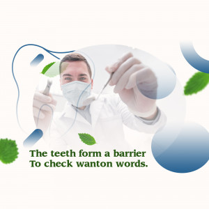 Dentist examining teeth with dental tools while wearing a mask.