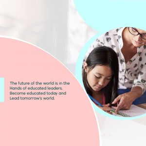 A woman assisting a young girl with her schoolwork, symbolizing education and mentorship.