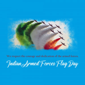 Indian Air Force jets forming the Indian flag
