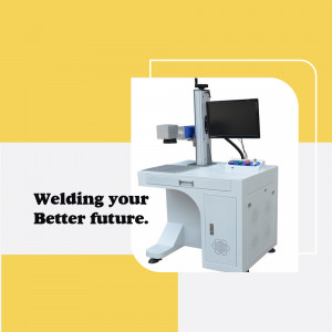 Fiber laser marking machine for industrial use