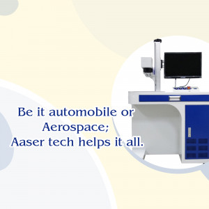 Aaser Tech laser marking system for automotive and aerospace industries