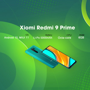 Xiaomi Redmi 9 Prime phone with specifications