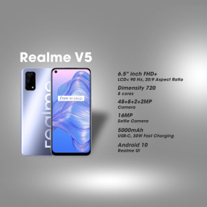 Realme V5 smartphone with specifications