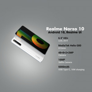 Realme Narzo 10 Android Smartphone with specifications