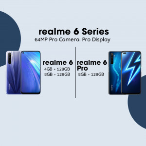 Realme 6 and Realme 6 Pro smartphones with specifications