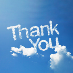 Thank You Cloud Message Post For WhatsApp