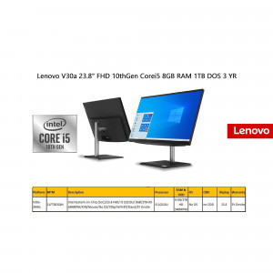 Lenovo V30a 23.8" FHD 10th Gen Core i5 8GB RAM 1TB HDD Laptop