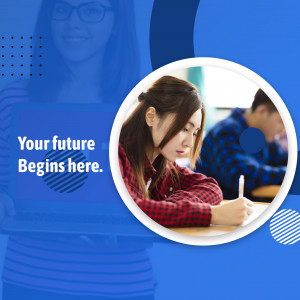 Students studying and preparing for their future