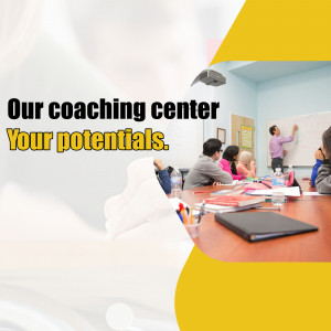 People in a coaching center learning and collaborating.