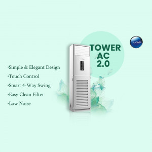 Lloyd Tower AC 2.0 with features listed