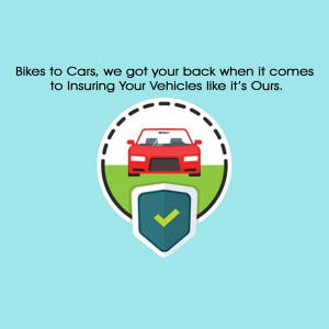 Image depicting vehicle insurance with a car inside a shield.