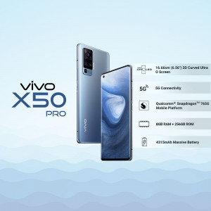 Vivo X50 Pro smartphone with specifications