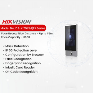 Hikvision DS-KIT67IM(F) Series Face Recognition Terminal with Mask Detection