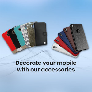 Assortment of colorful and textured mobile phone cases