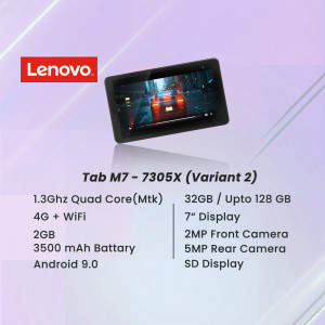 Lenovo Tab M7 - 7305X (Variant 2) tablet with specifications