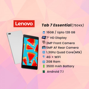 Lenovo Tab 7 Essential tablet with specifications