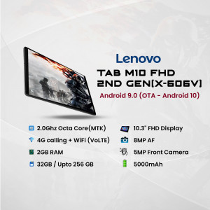 Lenovo Tab M10 FHD (2nd Gen) Android Tablet