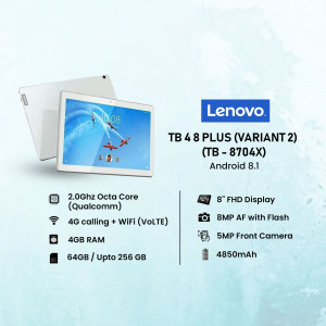 Lenovo Tab 4 8 Plus Android Tablet with specifications