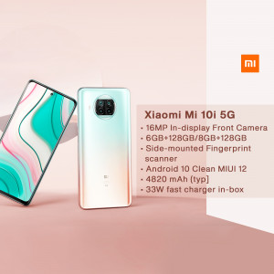 Xiaomi Mi 10i 5G smartphone with key specifications
